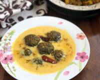 Methi Pakoda Kadhi Recipe - Punjabi Kadhi Pakora