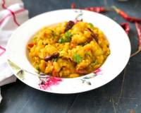 Kumaon Style Thechwani Recipe-Mooli Aloo Sabzi