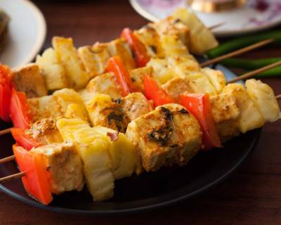 Pineapple Paneer Tikka Recipe