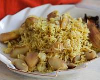 Singhara Pulao Recipe - Water Chestnut Mixed Rice