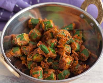 Vendakkai Varuval Recipe - Tamil Nadu Style Okra Stir Fry