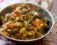 Dahi Achari Bhindi Recipe 