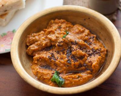 Andhra Style Allam Pachadi (Ginger Chutney Recipe) 