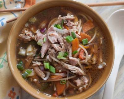 Asian Chicken Noodle Soup Recipe