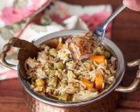 Awadhi Style Taheri Recipe - Vegetable Rice Pulao Recipe