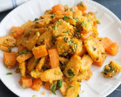 Baby Corn Carrot Sabzi Recipe