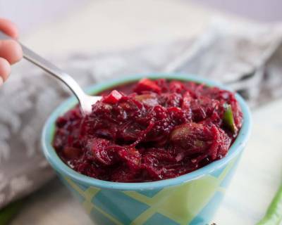 बीटरूट और फिग चटनी रेसिपी - Beetroot and Fig Chutney Recipe