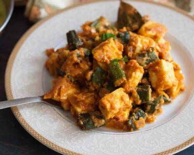 Bhindi And Paneer Masala Recipe 