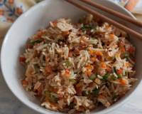 Burnt Garlic Veg Fried Rice Recipe