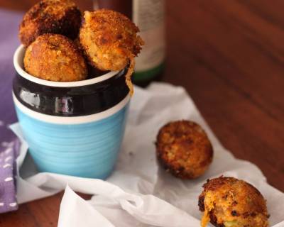 Carrot, Sweet Potato, Mushrooms Fritters Recipe 