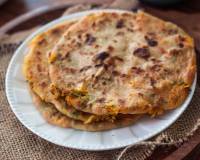 Carrots & Sweet Potato Stuffed Paratha Recipe