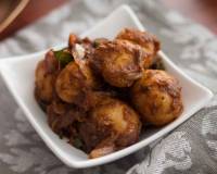 Chettinad Style Urulai Roast Recipe - Baby Potato Roast