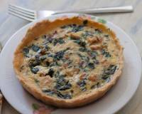 Chicken And Basil Quiche Recipe 