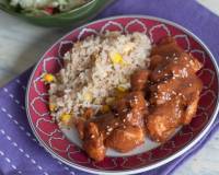 Chicken Mole With Brown Rice Recipe 