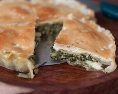 Greek Style Spinach Spanakopita Recipe