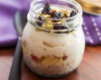Healthy Yogurt Parfait with Oats and Fresh Fruits Recipe 