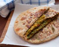 High Protein Broccoli and Dill Stuffed Paratha Recipe