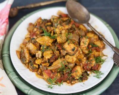 Kadai Baby Corn Paneer Recipe 