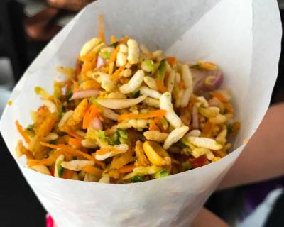 Karnataka Style Churumuri Recipe-Spicy Puffed Rice Recipe