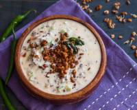 Kollu Pachadi Recipe (Sprouted Horse gram Raita Recipe)