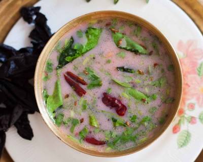 Konkani Style Sol Kadhi Recipe - Kokum Flavored Coconut Curry