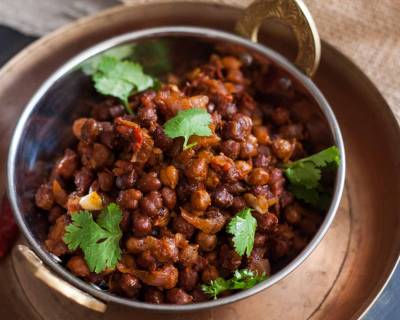 Chana Kanghou Recipe - Manipuri Style Kala Chana Sabzi