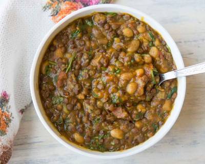 Masoor Moong Phali Ki Dal Recipe (Masoor Dal With Peanuts Recipe)