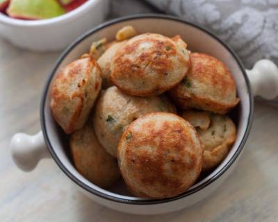 Foxtail and Jowar Millet Paniyaram Recipe