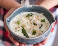 Mullangi Mor Pachadi Recipe (Radish in spicy tempered Yogurt Gravy Recipe)