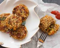 Oats and Vegetable Kebab Recipe 