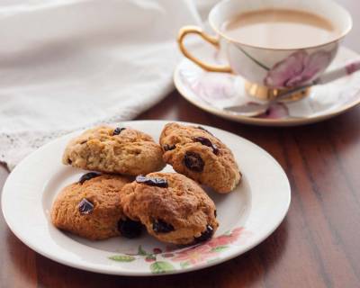 Olive Oil & Cranberry Cookies Recipe