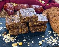 Peanut Butter Oat Almond Energy Bar Recipe