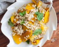 Roasted Pumpkin, Orange and Urad Dal Salad Recipe