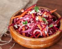 Simple Winter Salad With Beet, Carrots & Feta Recipe