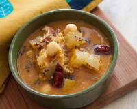Tamil Nadu Style Pala Kottai Sambar Recipe - Mangalore Cucumber & Jackfruit Seed Sambar