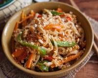 Thai Style Tofu & Peanut Noodles