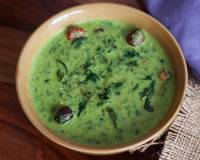 Thotakura Majjiga Pulusu Recipe - Amaranth Leaves in Buttermilk Stew