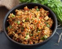 Tofu Bhurji Recipe - Spicy Scrambled Tofu 