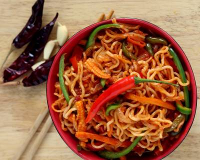 Sambal Spiced Veggie Mee Goreng Recipe