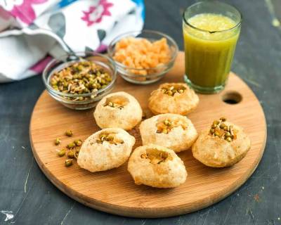 Aam Panna Pani Puri Recipe 