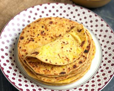 Bhugi Dal Paratha Recipe - Moong Dal Paratha