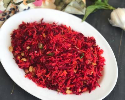 Beetroot Gajar Mooli Salad Recipe - Radish & Beetroot Salad 