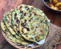 Jowar Garlic Naan Recipe- Healthy Sorghum Naan 