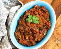 Khatta Meetha Tamatar Sabzi Recipe - A Chutney Style Dry Sabzi