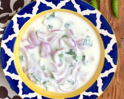 Onion Raita Recipe - Pyaz Ka Raita Recipe