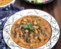 Spinach Mushroom Chickpea Curry Recipe 