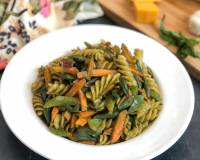 Spicy Thai Pasta Recipe With Roasted Vegetables