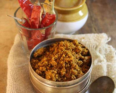 वाटरमेलन और पम्पकिन सीड्स पौड़ी रेसिपी - Watermelon And Pumpkin Seeds Podi Recipe