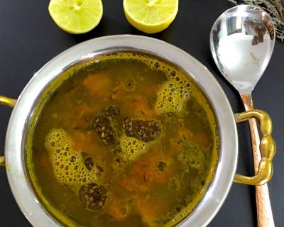 Lemon Thyme Rasam Recipe