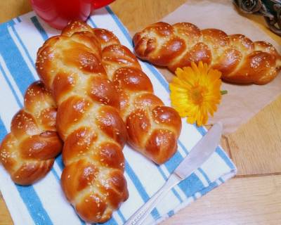 Milk Braid Rolls Recipe